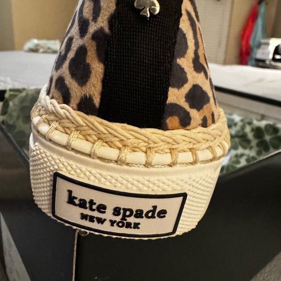 Kate Spade Leopard Print Espadrilles - Picture 3 of 3